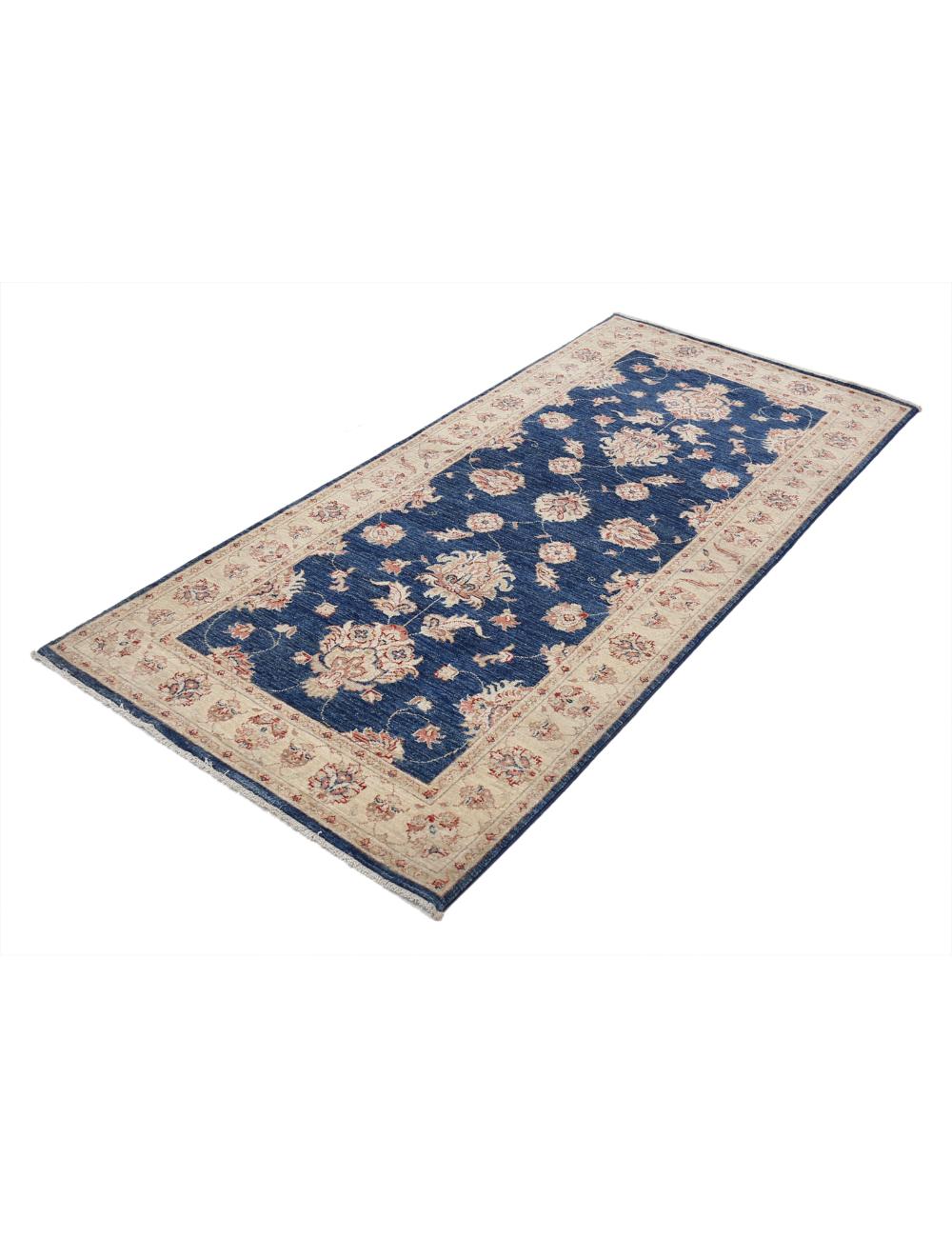 Hand Knotted Ziegler Farhan Wool Rug - 3'2'' x 6'11''