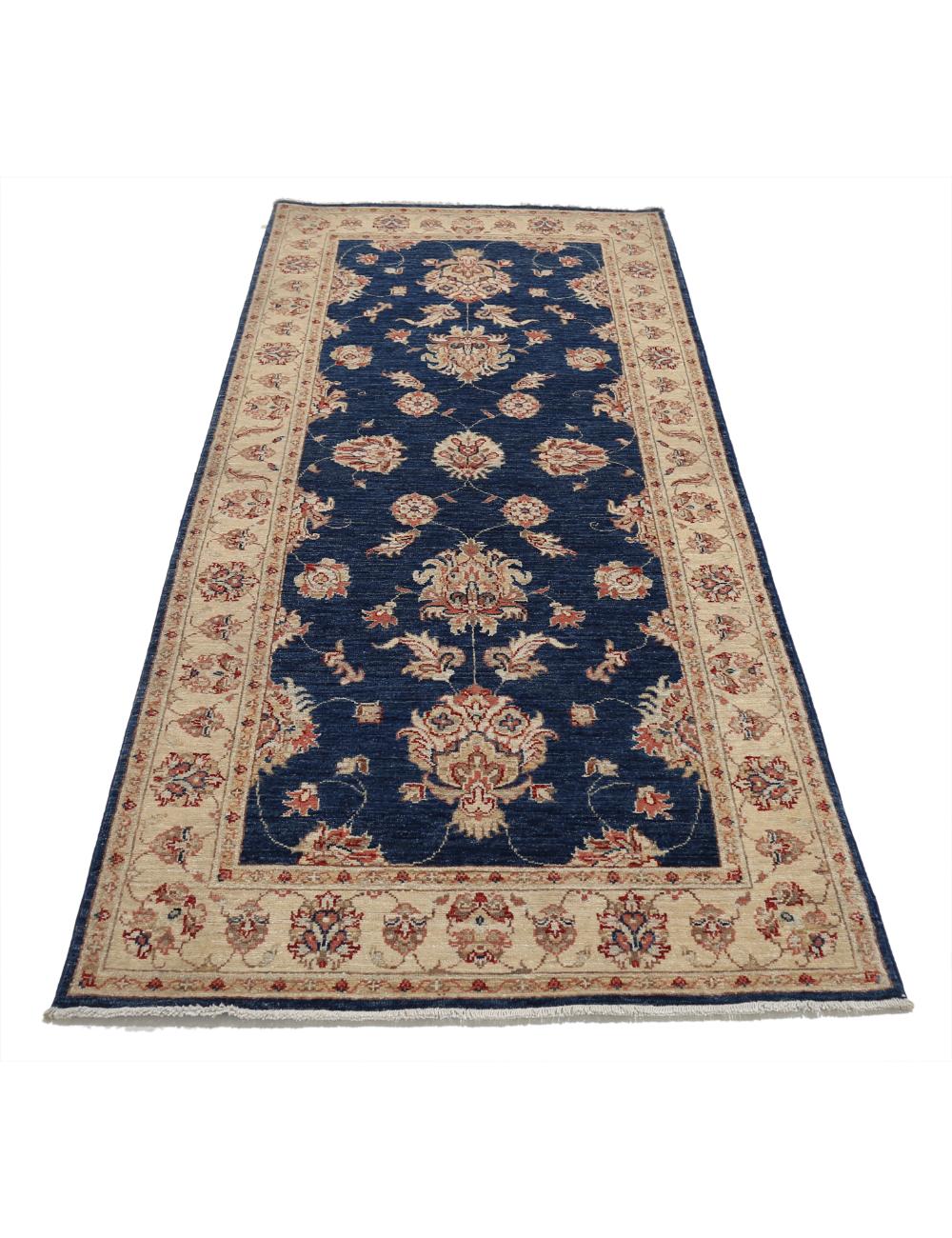 Hand Knotted Ziegler Farhan Wool Rug - 3'2'' x 6'11'' Arteverk Arteverk Rugs