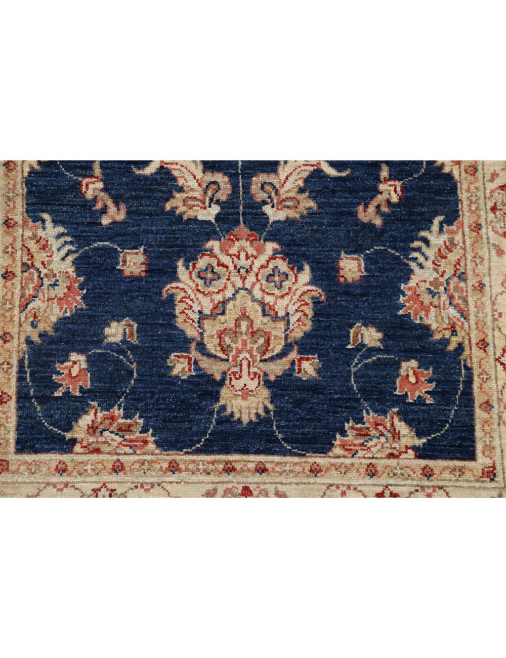 Hand Knotted Ziegler Farhan Wool Rug - 3'2'' x 6'11'' Arteverk Arteverk Rugs