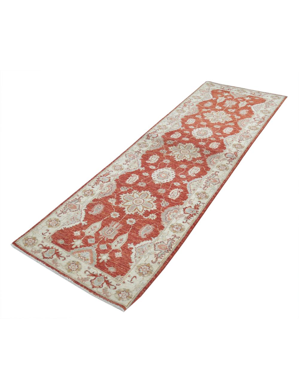 Hand Knotted Ziegler Farhan Wool Rug - 2'7'' x 8'0'' Arteverk Arteverk Rugs