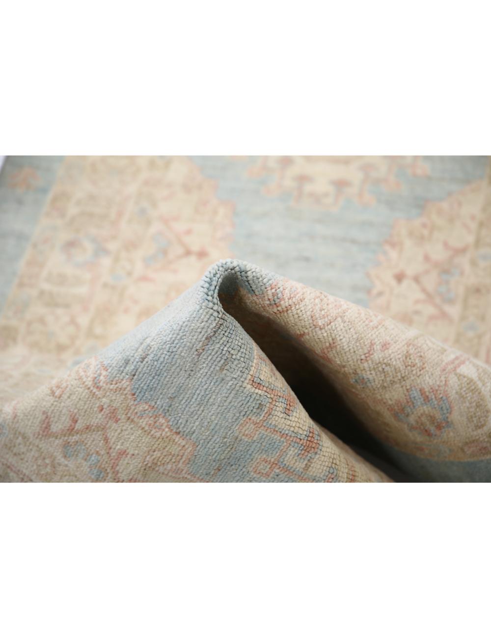 Hand Knotted Ziegler Farhan Wool Rug - 2'7'' x 8'0'' Arteverk Arteverk Rugs