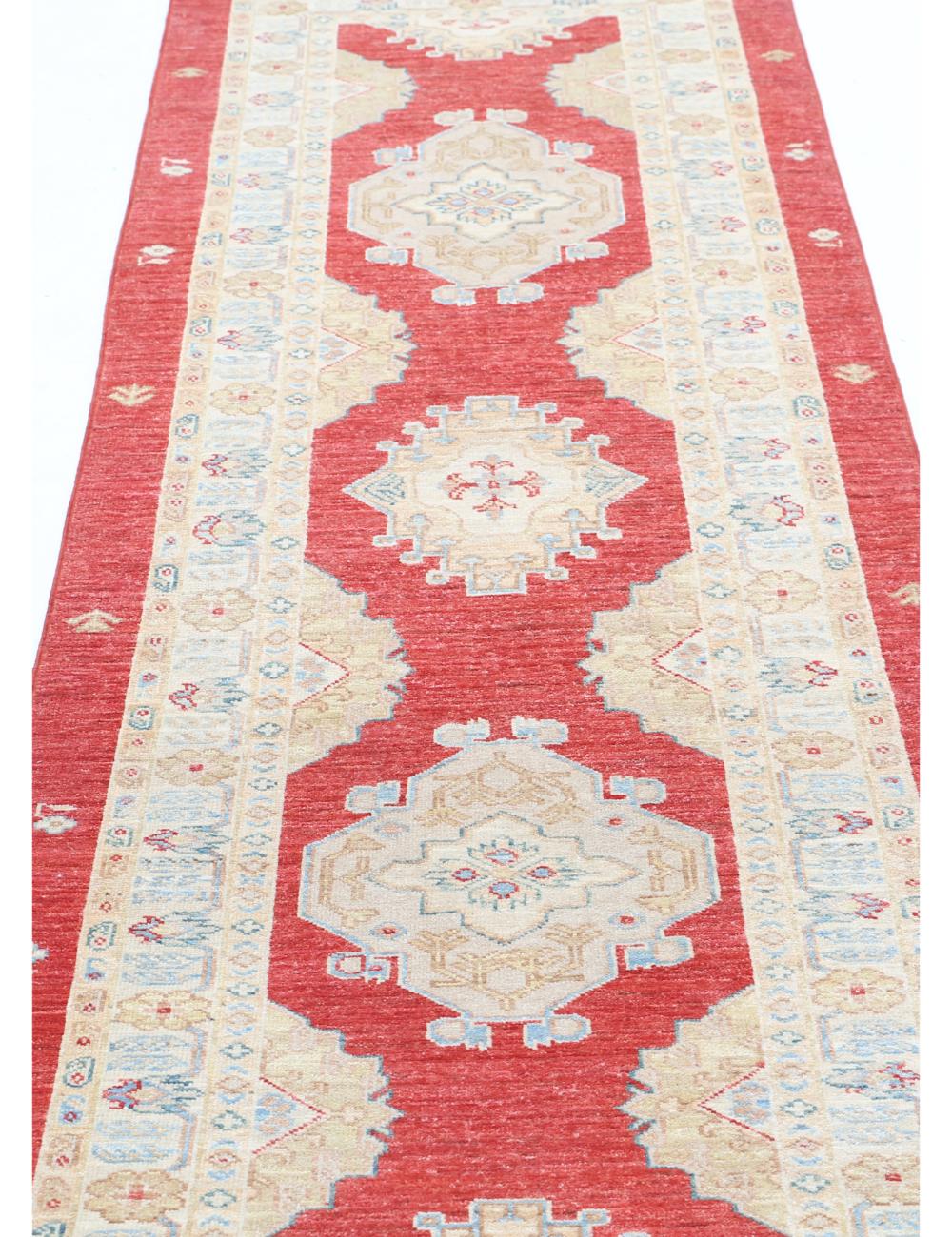 Hand Knotted Ziegler Farhan Wool Rug - 2'8'' x 7'9'' Arteverk Arteverk Rugs