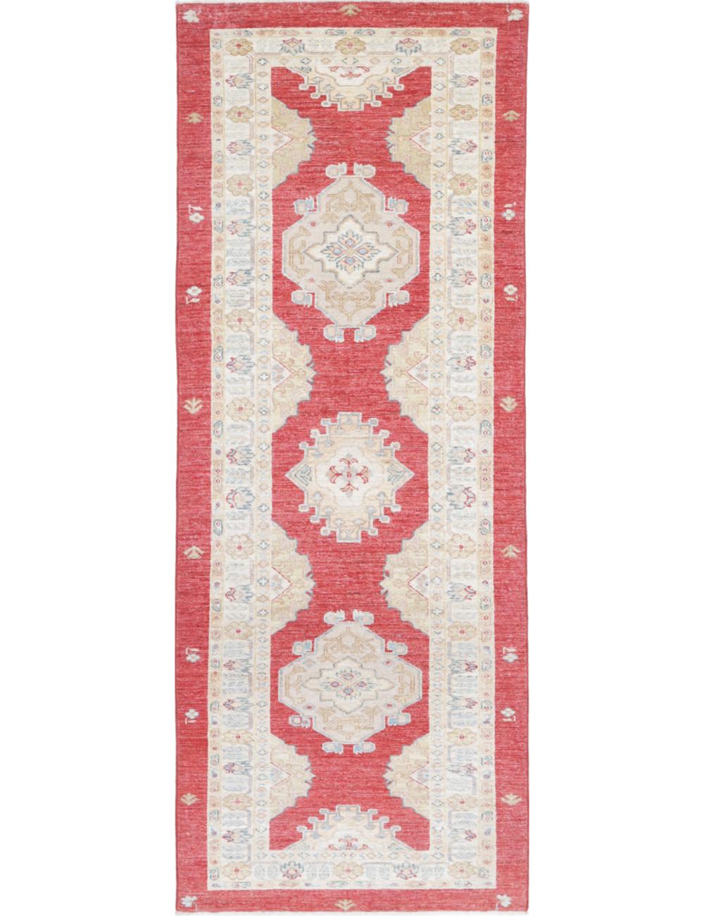 Hand Knotted Ziegler Farhan Wool Rug - 2&#39;8&#39;&#39; x 7&#39;9&#39;&#39;