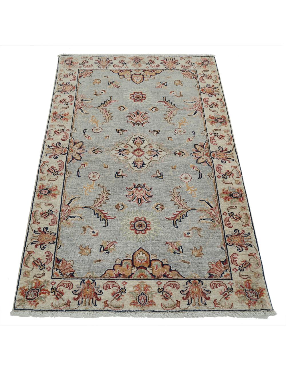 Hand Knotted Ziegler Farhan Wool Rug - 2'11'' x 4'3'' Arteverk Arteverk Rugs