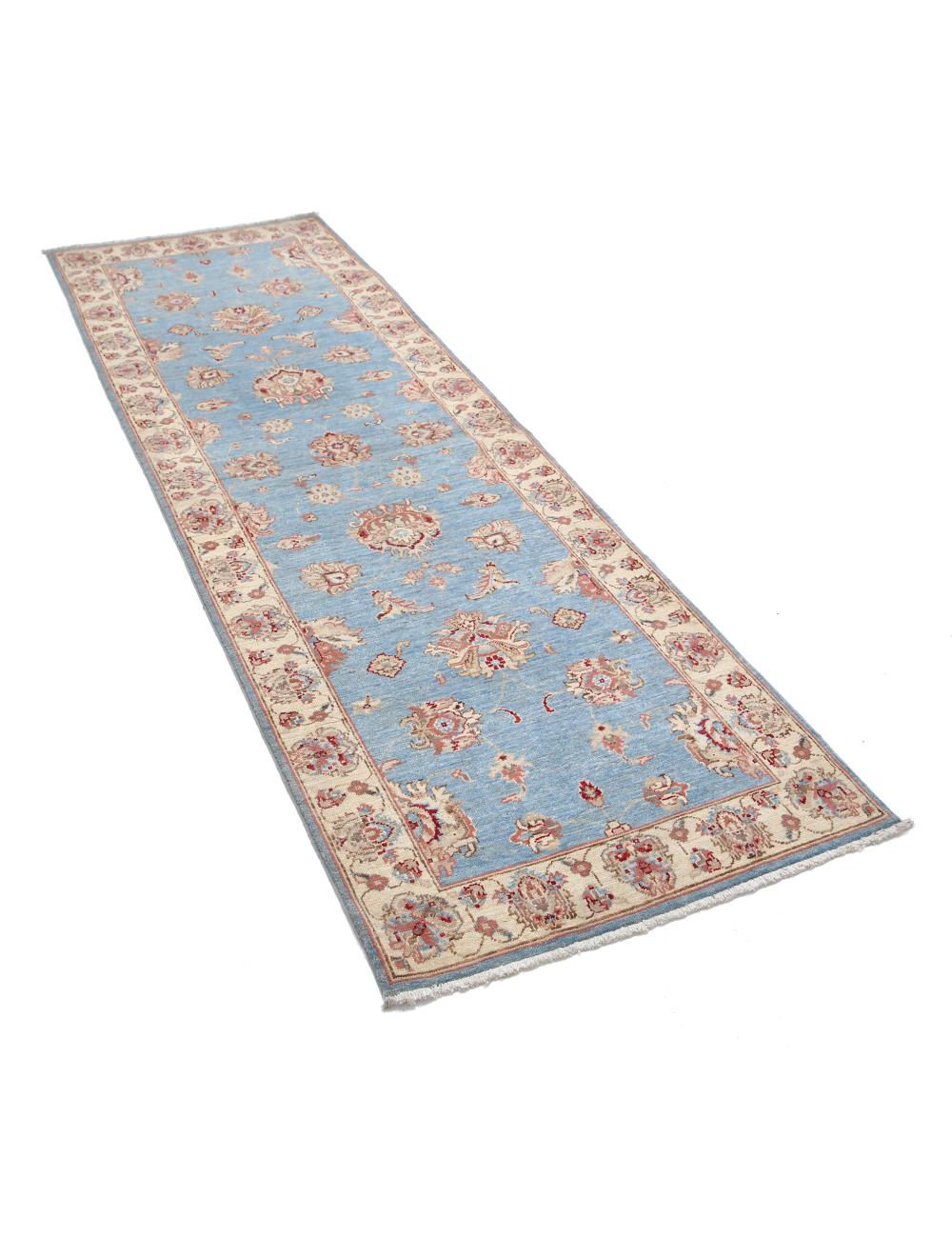 Hand Knotted Ziegler Farhan Wool Rug - 2'8'' x 8'3'' Arteverk Arteverk Rugs