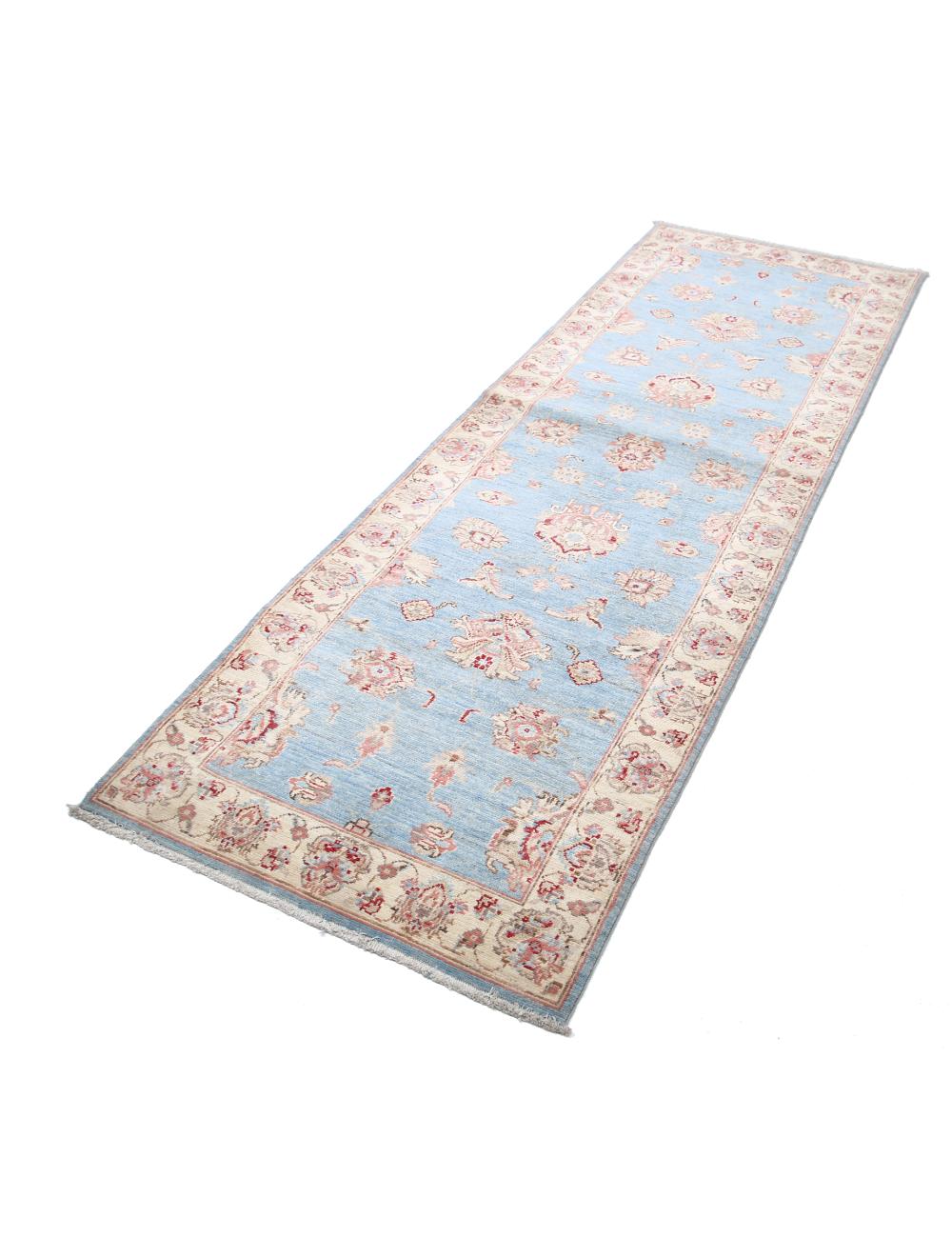 Hand Knotted Ziegler Farhan Wool Rug - 2'8'' x 8'3'' Arteverk Arteverk Rugs