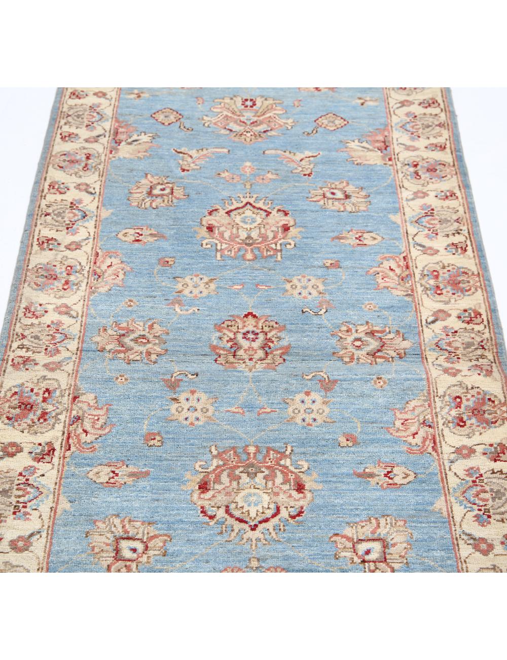 Hand Knotted Ziegler Farhan Wool Rug - 2'8'' x 8'3'' Arteverk Arteverk Rugs