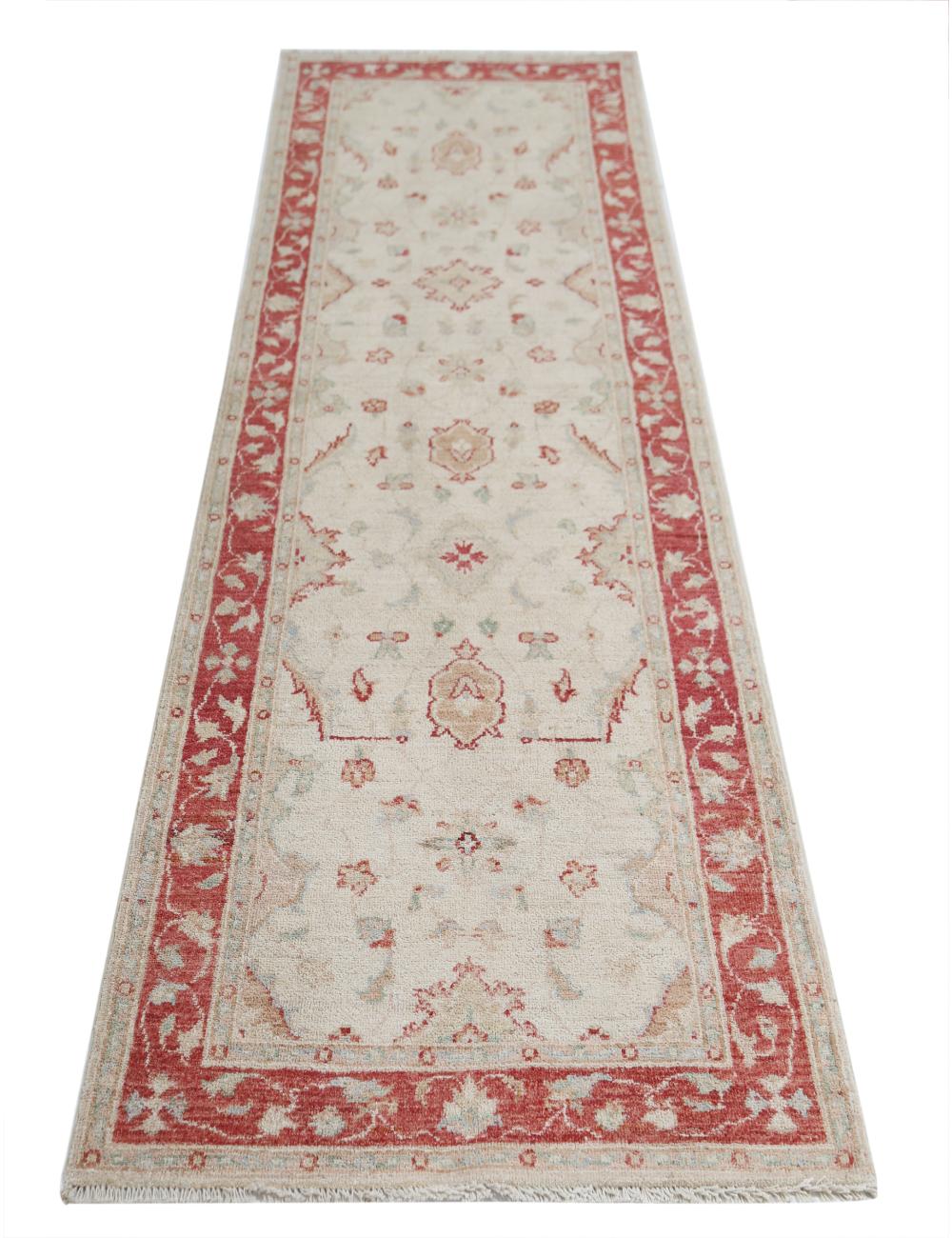 Hand Knotted Ziegler Farhan Wool Rug - 2'6'' x 7'10'' Arteverk Arteverk Rugs