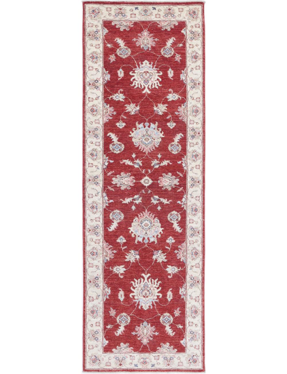 Hand Knotted Ziegler Farhan Wool Rug - 2'7'' x 8'5''