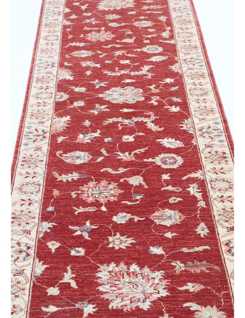 Hand Knotted Ziegler Farhan Wool Rug - 2'8'' x 9'9'' Arteverk Arteverk Rugs