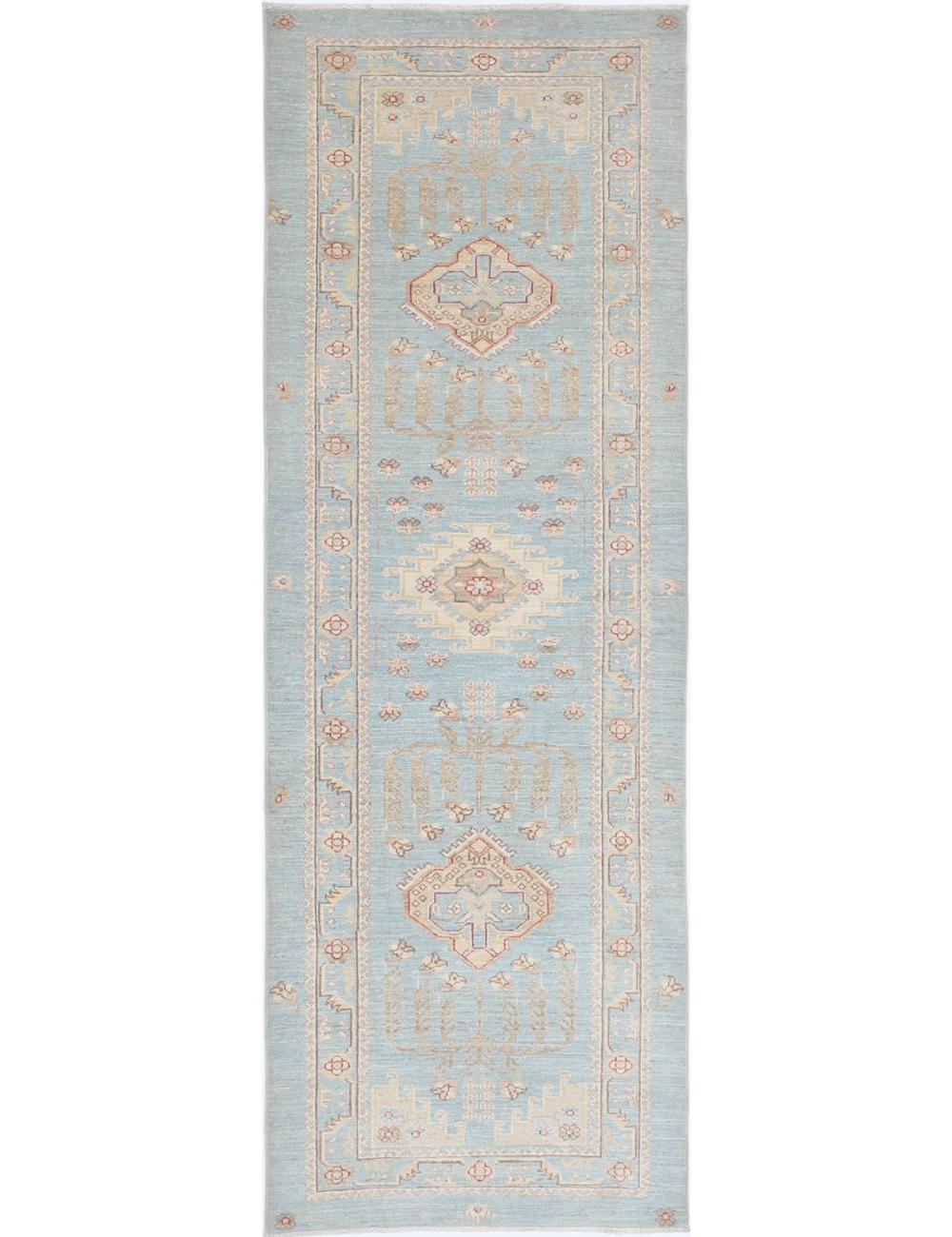 Hand Knotted Ziegler Farhan Wool Rug - 2&#39;8&#39;&#39; x 8&#39;2&#39;&#39;