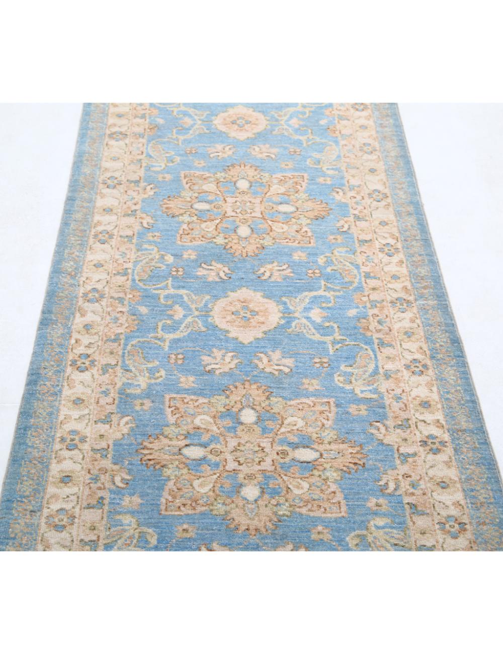 Hand Knotted Ziegler Farhan Wool Rug - 2'9'' x 8'0'' Arteverk Arteverk Rugs