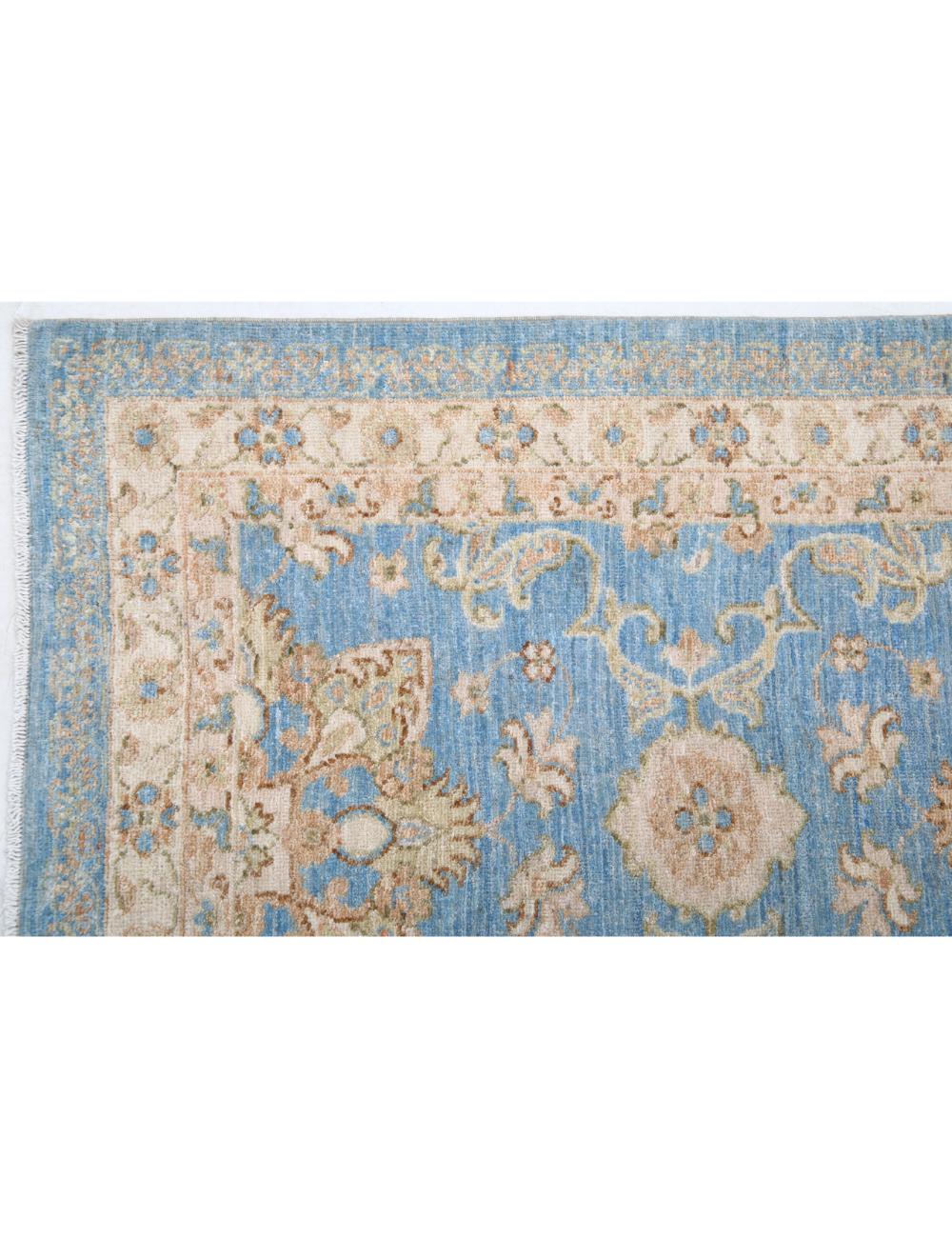 Hand Knotted Ziegler Farhan Wool Rug - 2'9'' x 8'0'' Arteverk Arteverk Rugs