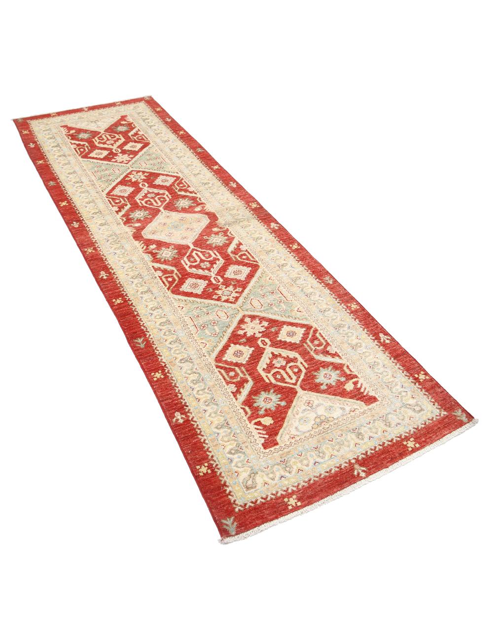 Hand Knotted Ziegler Farhan Wool Rug - 2'9'' x 8'4'' Arteverk Arteverk Rugs