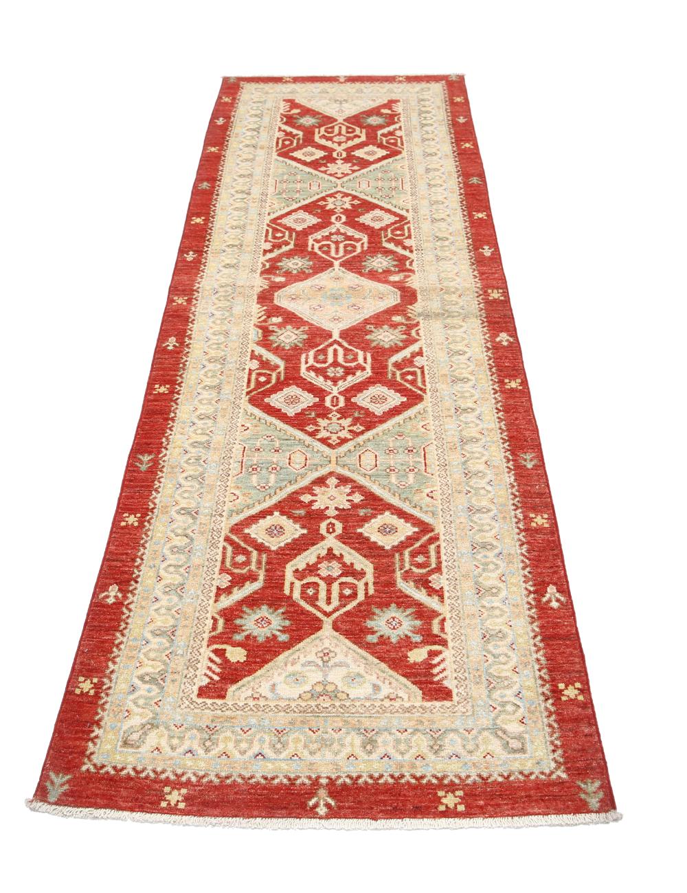 Hand Knotted Ziegler Farhan Wool Rug - 2'9'' x 8'4'' Arteverk Arteverk Rugs