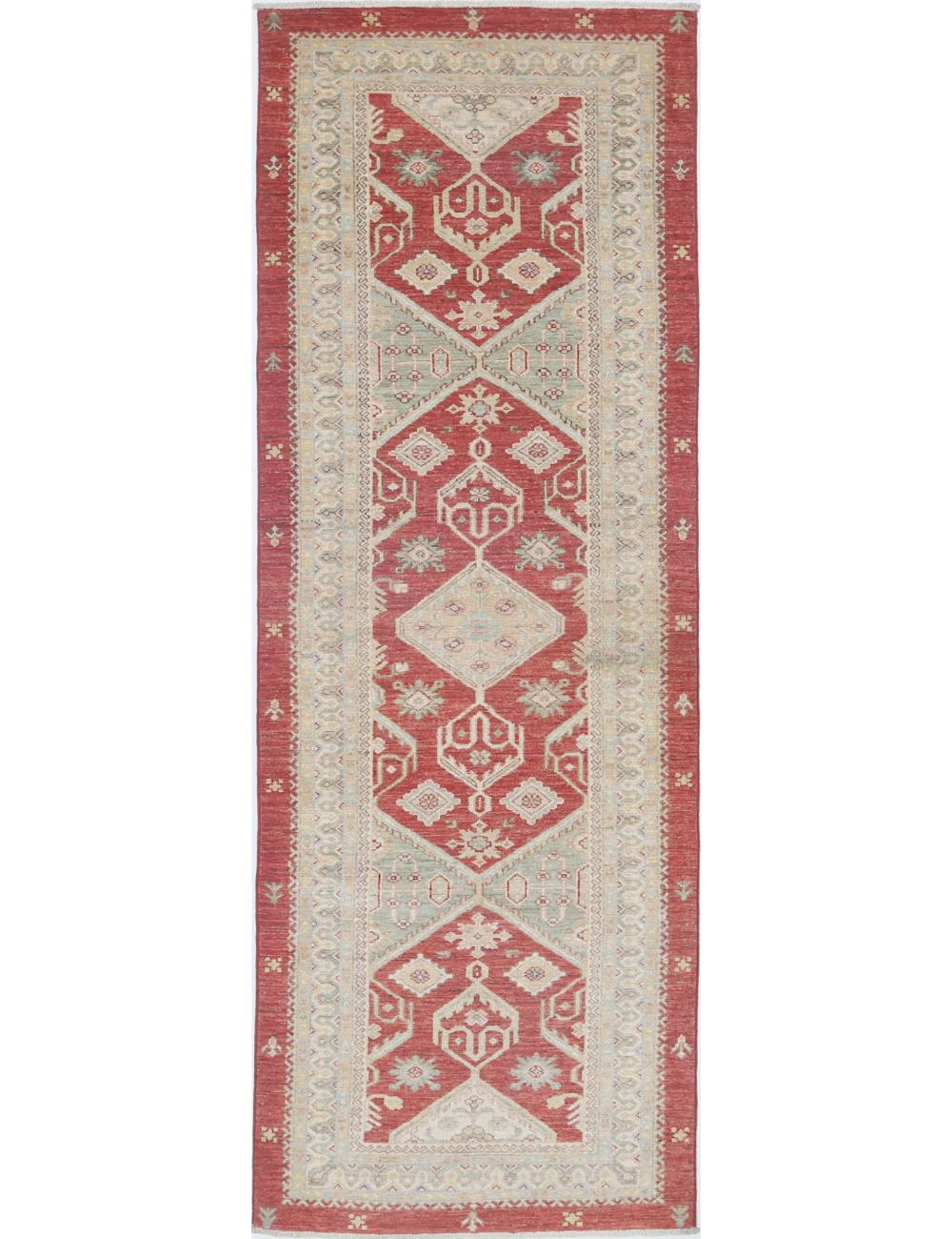 Hand Knotted Ziegler Farhan Wool Rug - 2'9'' x 8'4''