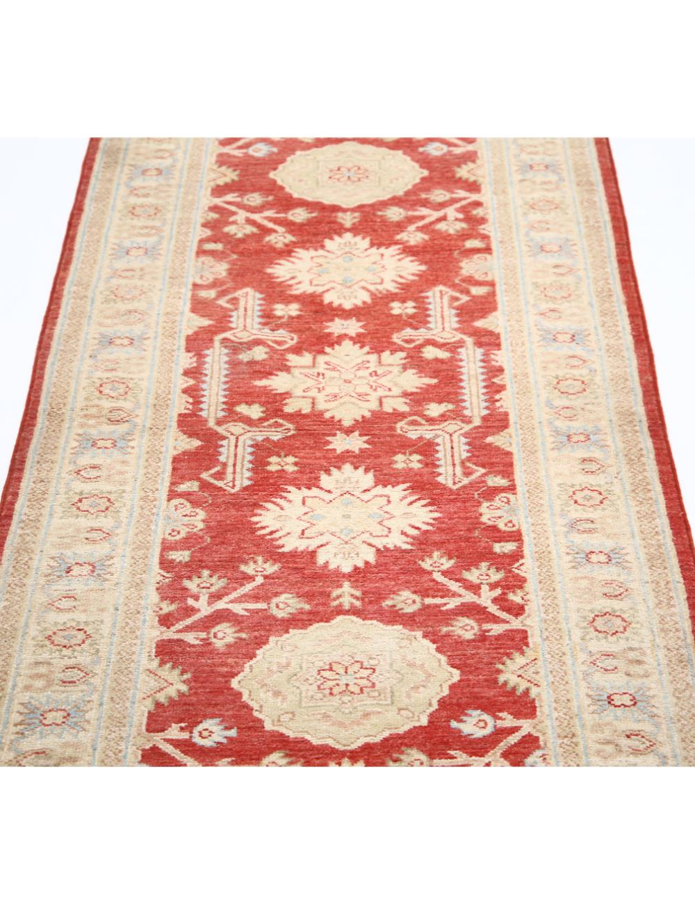 Hand Knotted Ziegler Farhan Wool Rug - 2'6'' x 7'7'' Arteverk Arteverk Rugs