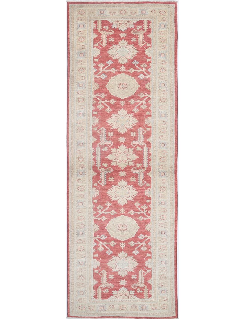 Hand Knotted Ziegler Farhan Wool Rug - 2'6'' x 7'7''