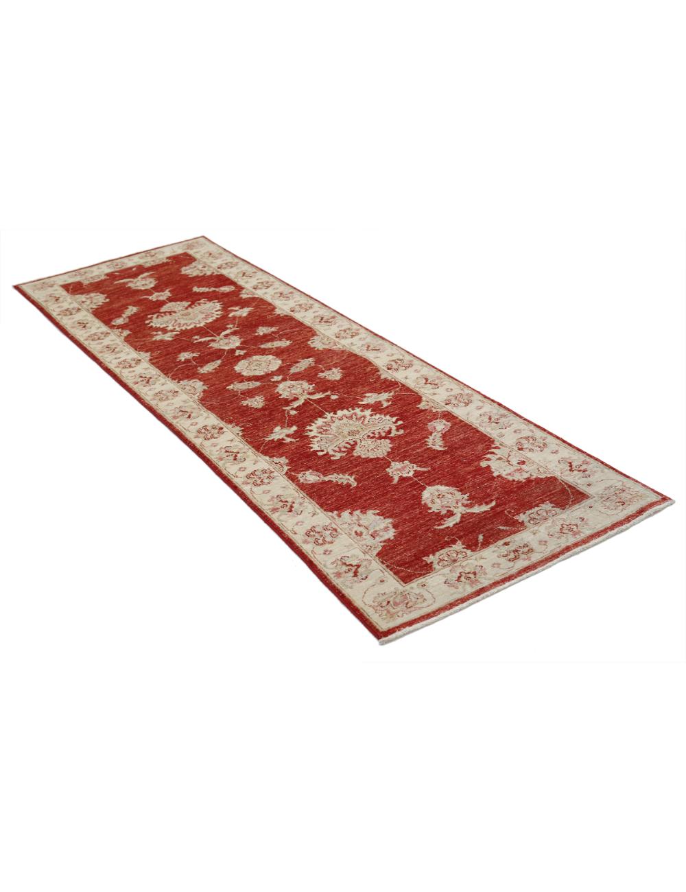 Hand Knotted Ziegler Farhan Wool Rug - 2'7'' x 7'10'' Arteverk Arteverk Rugs