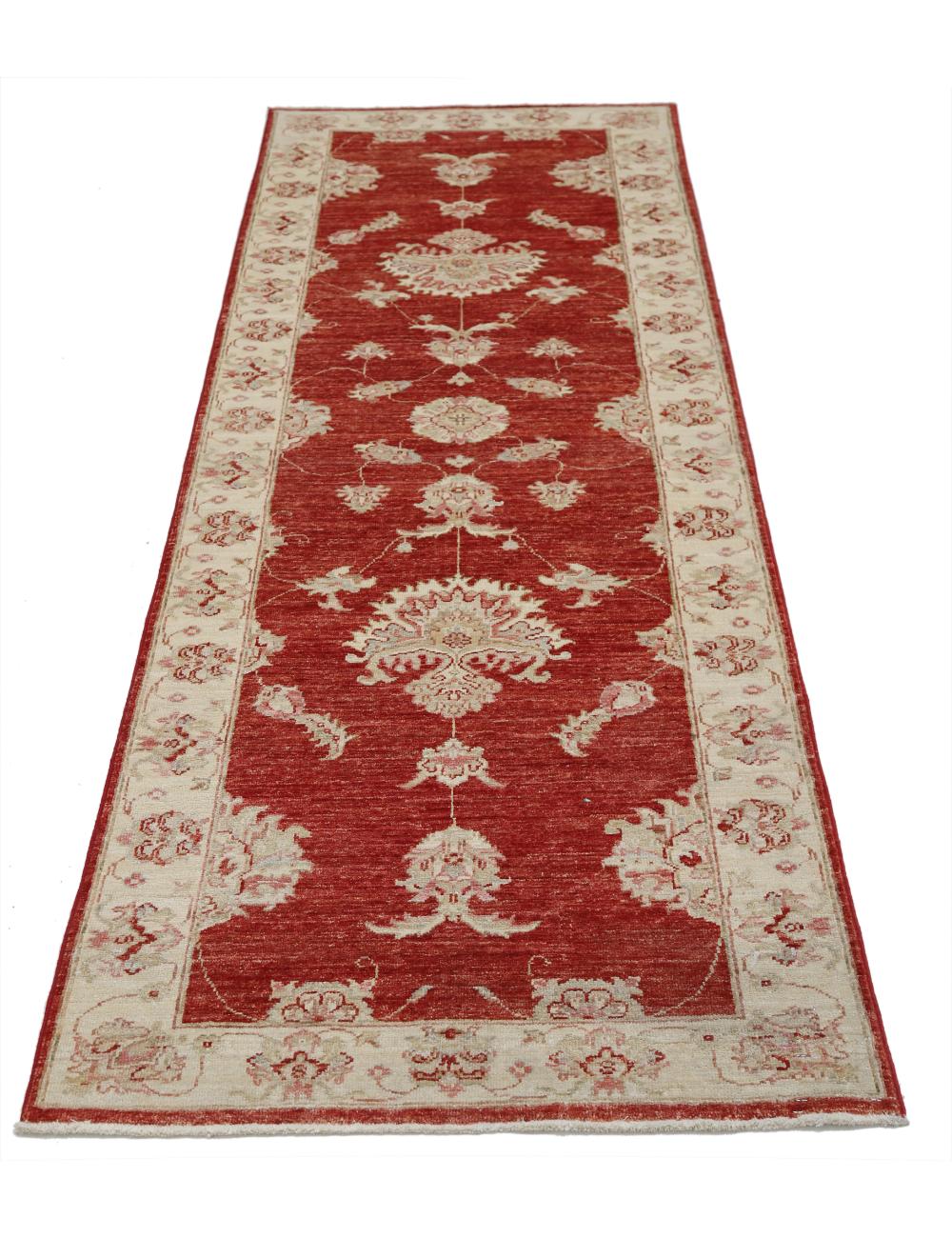 Hand Knotted Ziegler Farhan Wool Rug - 2'7'' x 7'10'' Arteverk Arteverk Rugs