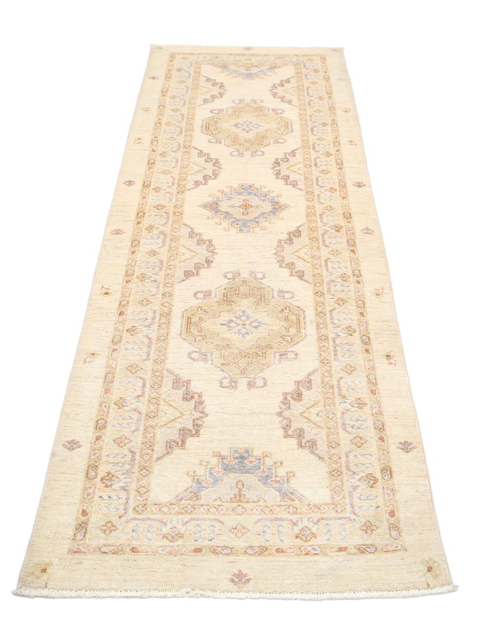 Hand Knotted Ziegler Farhan Wool Rug - 2'8'' x 8'0'' Arteverk Arteverk Rugs