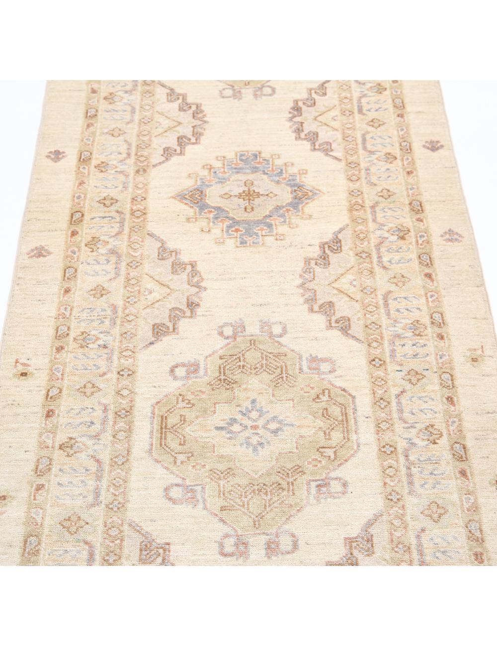 Hand Knotted Ziegler Farhan Wool Rug - 2'8'' x 8'0'' Arteverk Arteverk Rugs