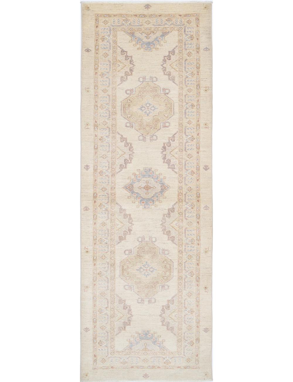 Hand Knotted Ziegler Farhan Wool Rug - 2'8'' x 8'0''