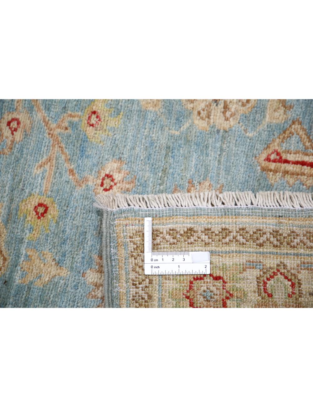 Hand Knotted Ziegler Farhan Wool Rug - 2'7'' x 7'11'' Arteverk Arteverk Rugs