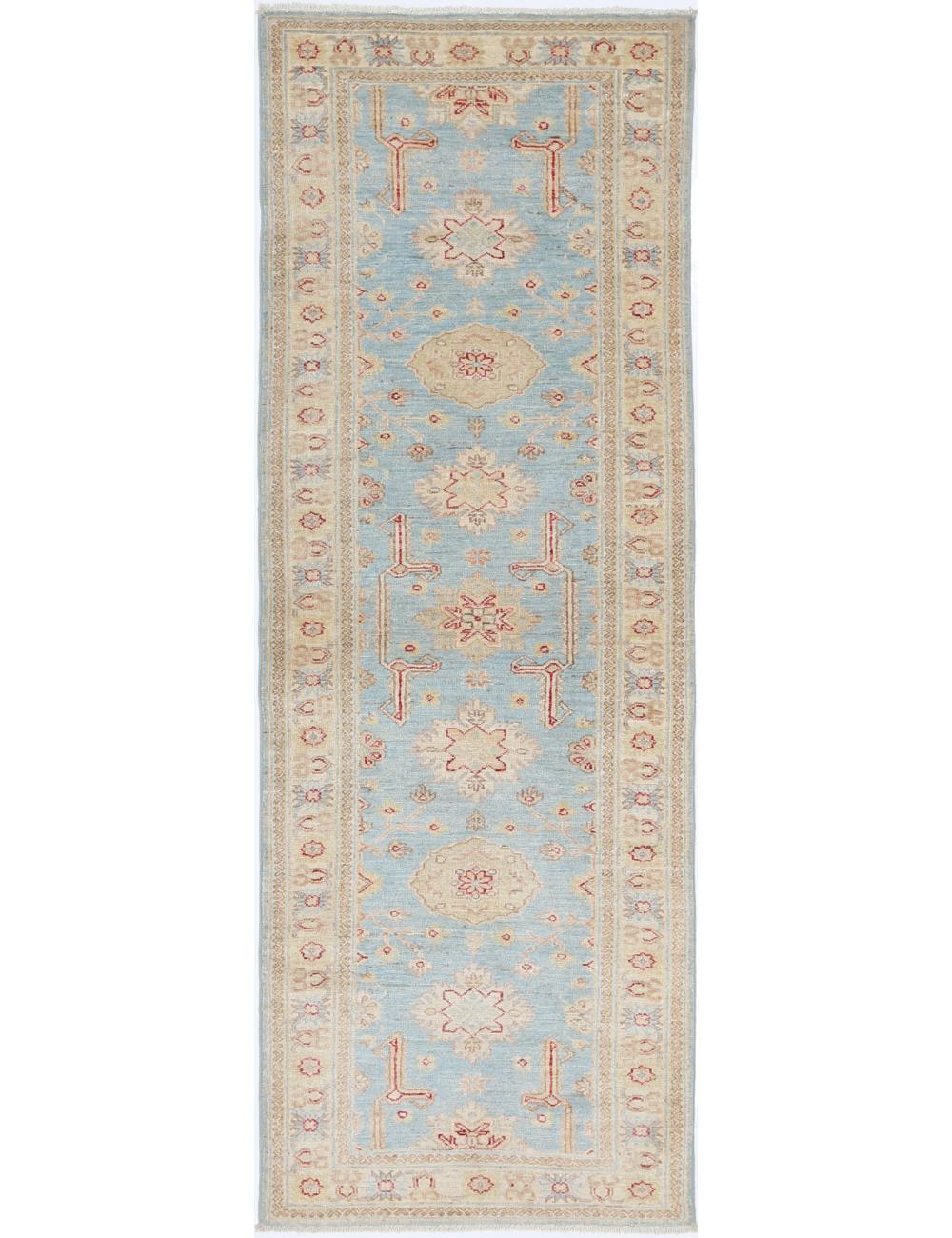 Hand Knotted Ziegler Farhan Wool Rug - 2'7'' x 7'11''