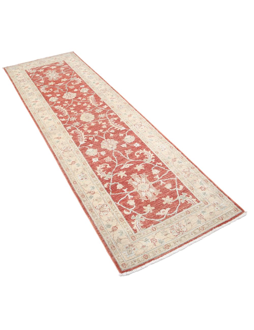 Hand Knotted Ziegler Farhan Wool Rug - 2'6'' x 7'11''