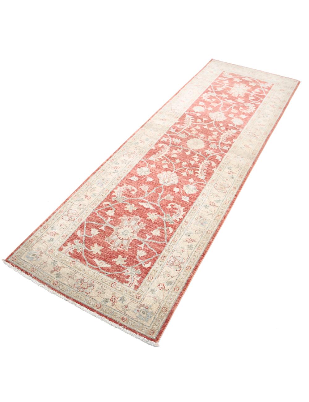 Hand Knotted Ziegler Farhan Wool Rug - 2'6'' x 7'11'' Arteverk Arteverk Rugs