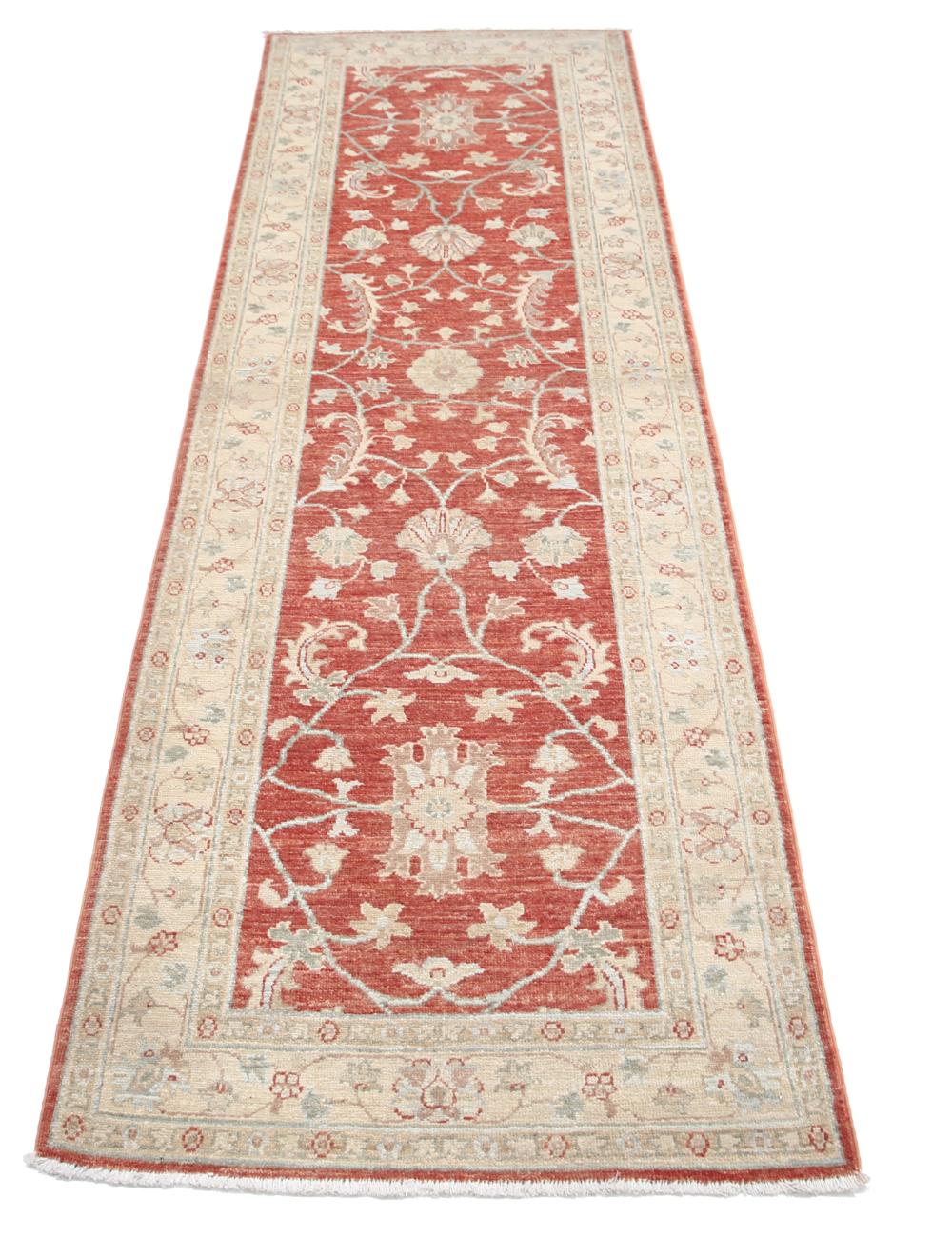 Hand Knotted Ziegler Farhan Wool Rug - 2'6'' x 7'11'' Arteverk Arteverk Rugs