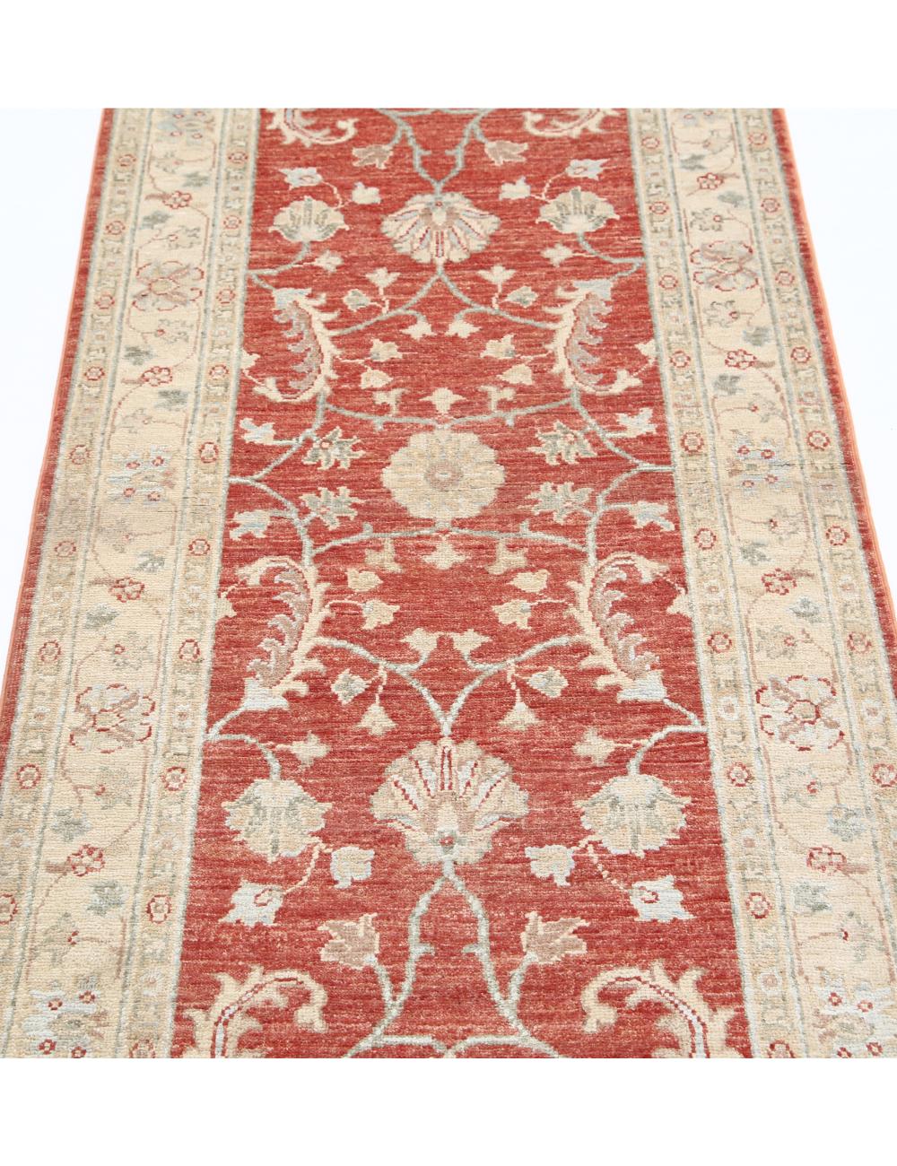 Hand Knotted Ziegler Farhan Wool Rug - 2'6'' x 7'11'' Arteverk Arteverk Rugs