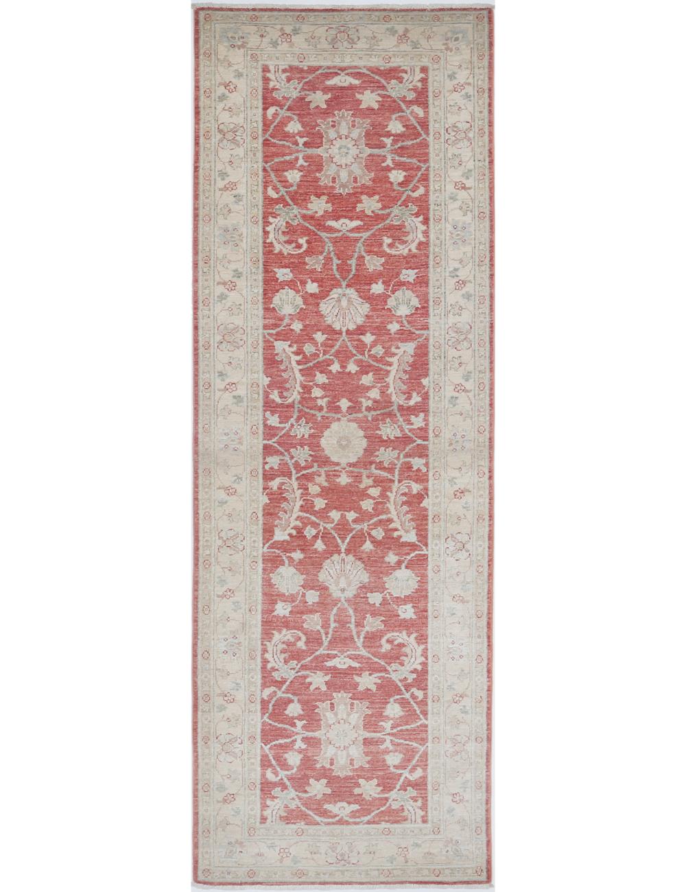 Hand Knotted Ziegler Farhan Wool Rug - 2'6'' x 7'11''