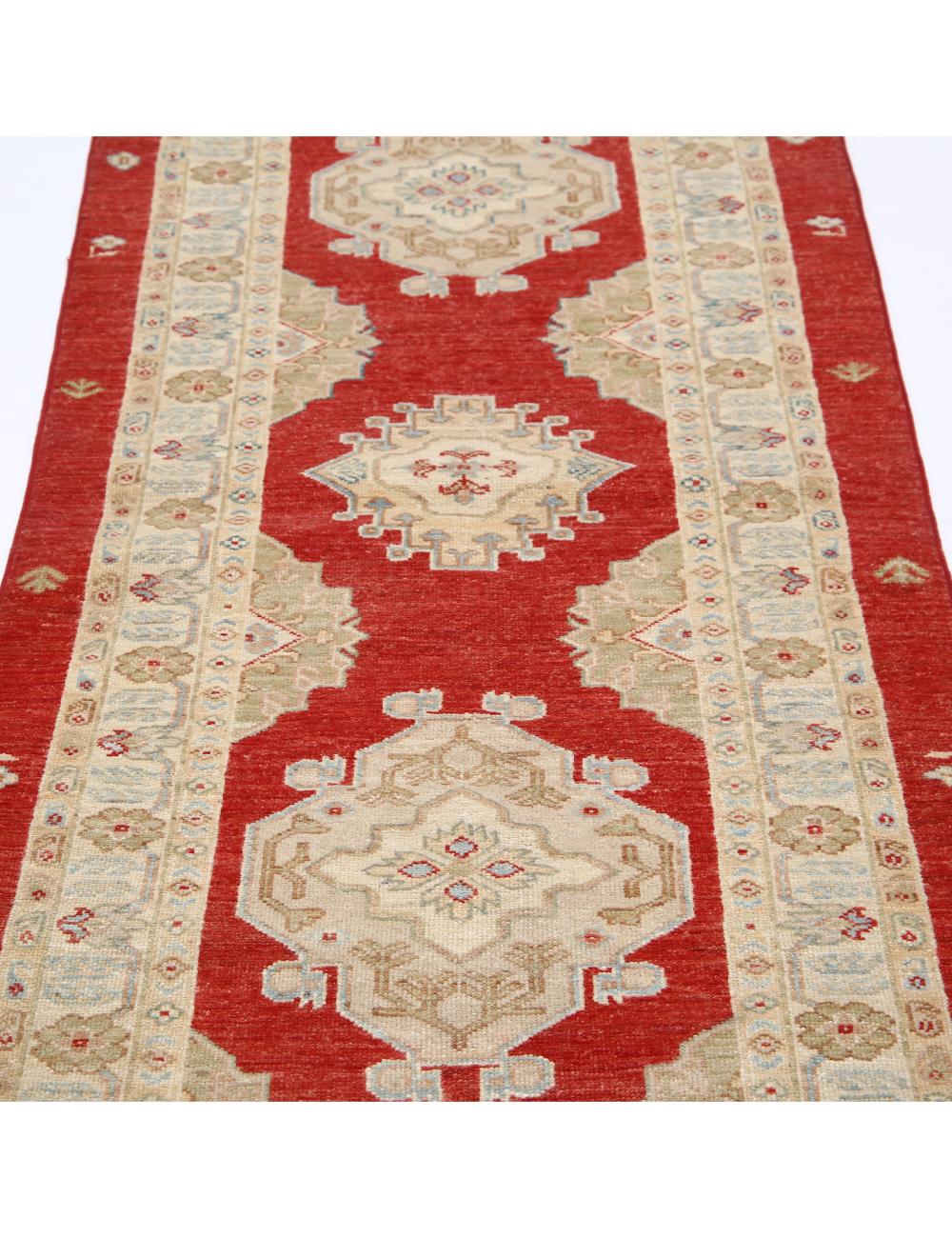 Hand Knotted Ziegler Farhan Wool Rug - 2'8'' x 7'9'' Arteverk Arteverk Rugs
