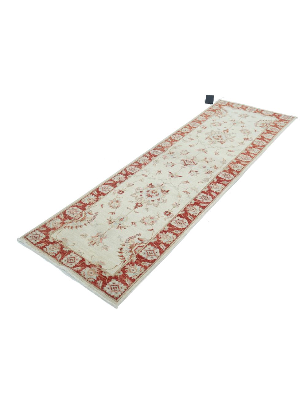Hand Knotted Ziegler Farhan Wool Rug - 2'5'' x 7'10'' Arteverk Arteverk Rugs