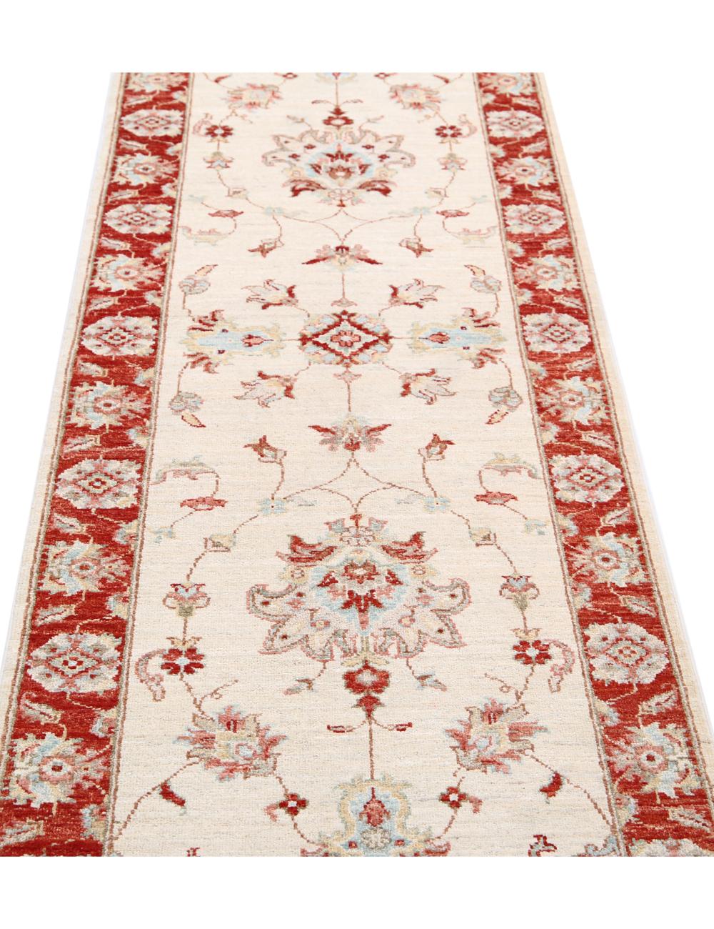 Hand Knotted Ziegler Farhan Wool Rug - 2'5'' x 7'10'' Arteverk Arteverk Rugs