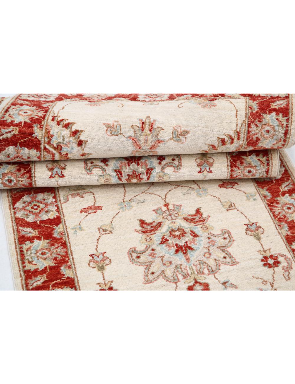 Hand Knotted Ziegler Farhan Wool Rug - 2'5'' x 7'10'' Arteverk Arteverk Rugs