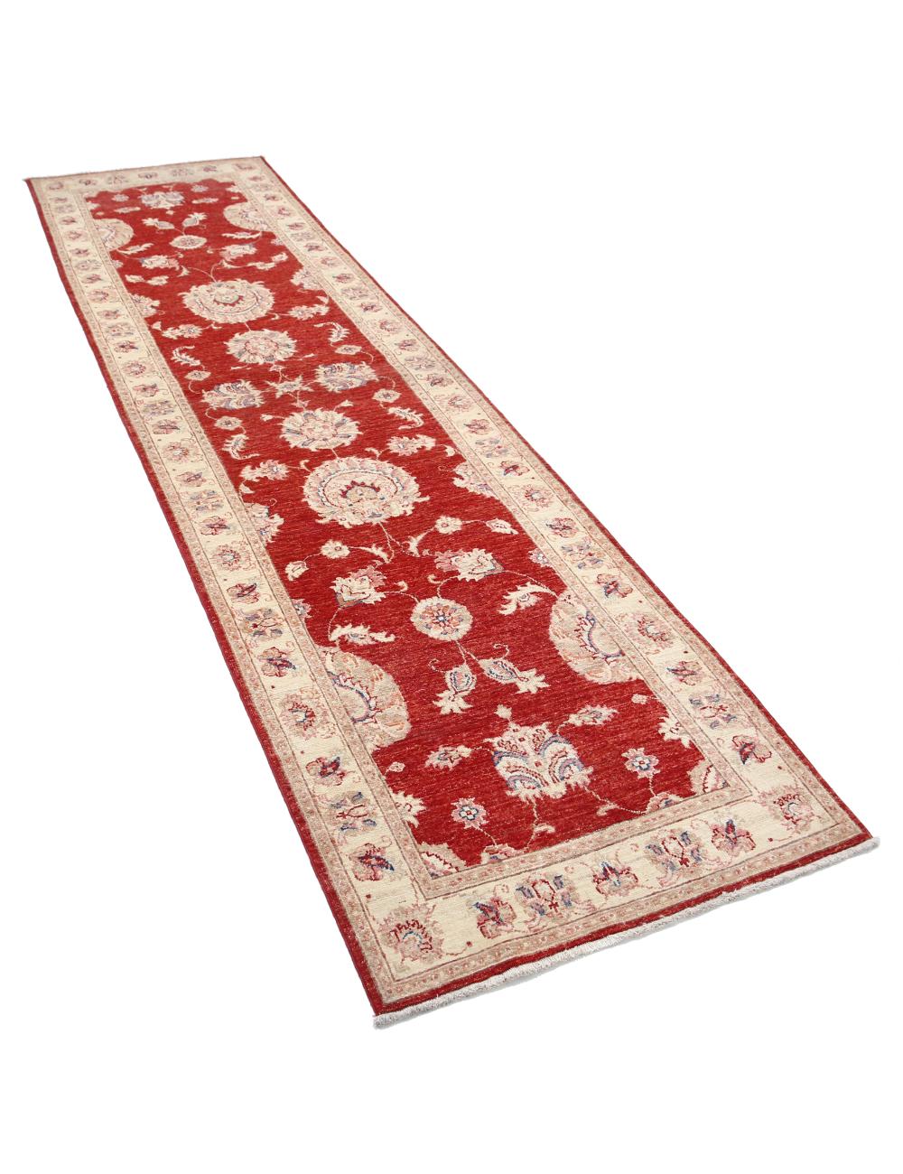 Hand Knotted Ziegler Farhan Wool Rug - 2'9'' x 10'1''