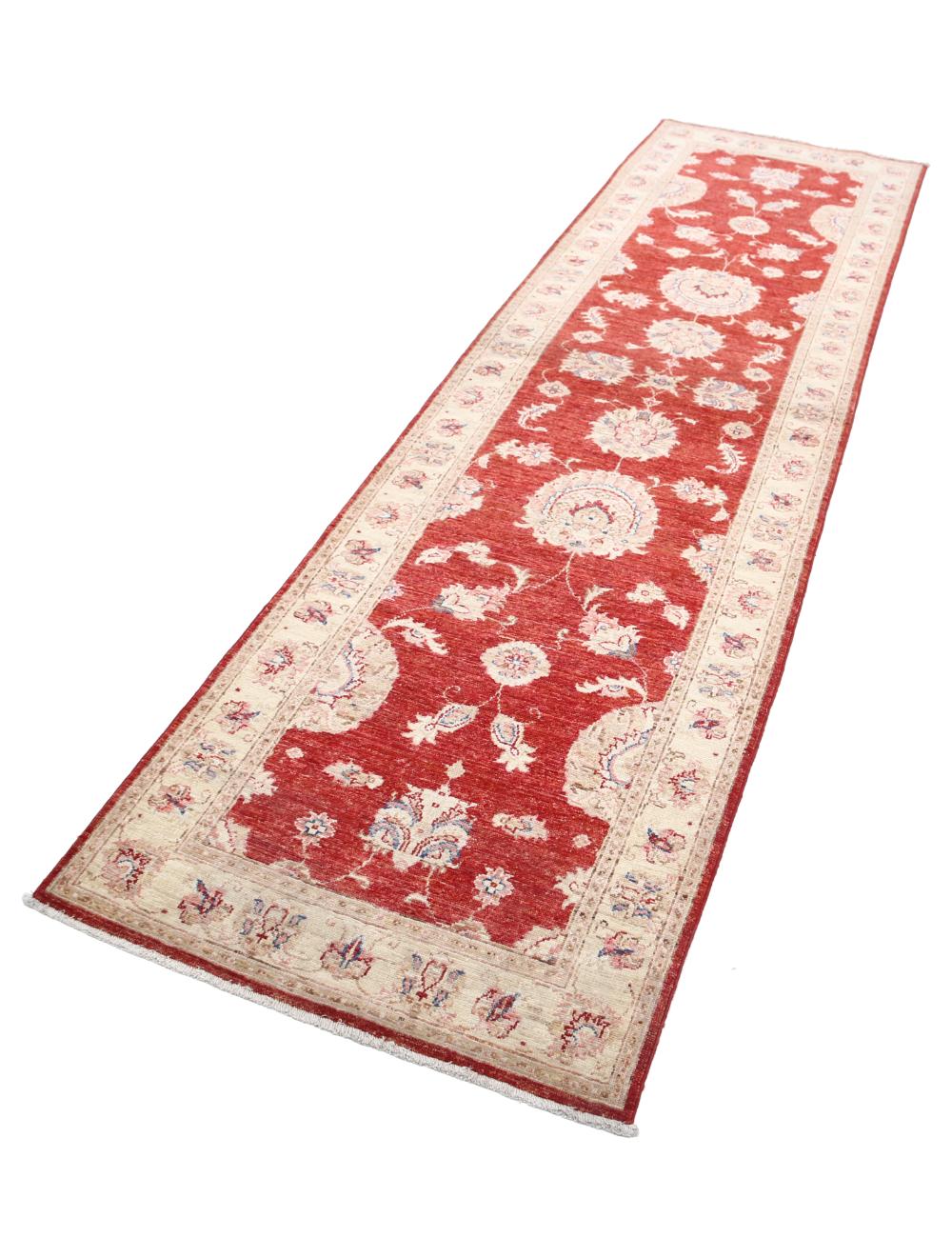 Hand Knotted Ziegler Farhan Wool Rug - 2'9'' x 10'1'' Arteverk Arteverk Rugs