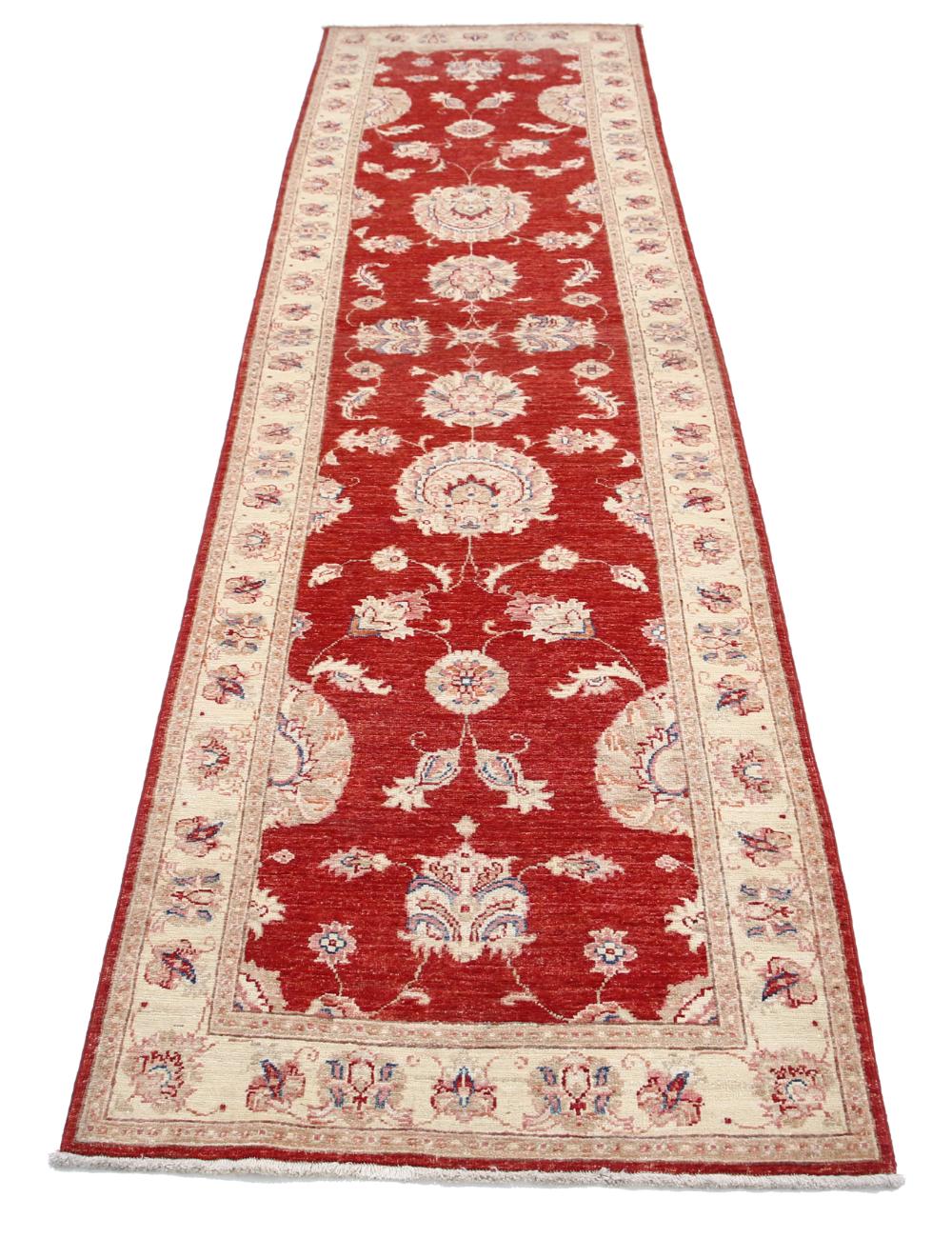 Hand Knotted Ziegler Farhan Wool Rug - 2'9'' x 10'1'' Arteverk Arteverk Rugs