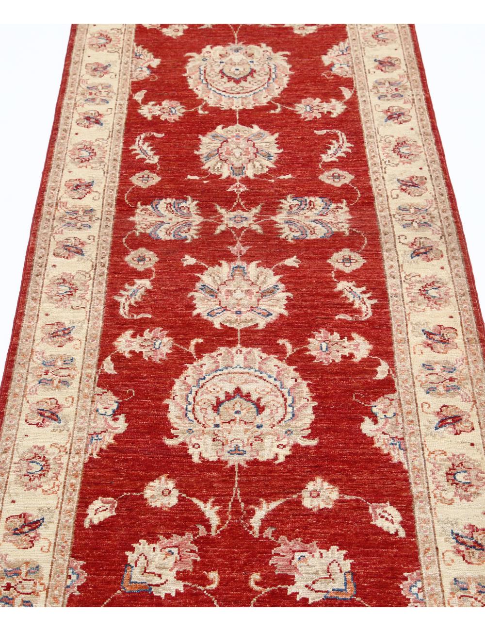 Hand Knotted Ziegler Farhan Wool Rug - 2'9'' x 10'1'' Arteverk Arteverk Rugs