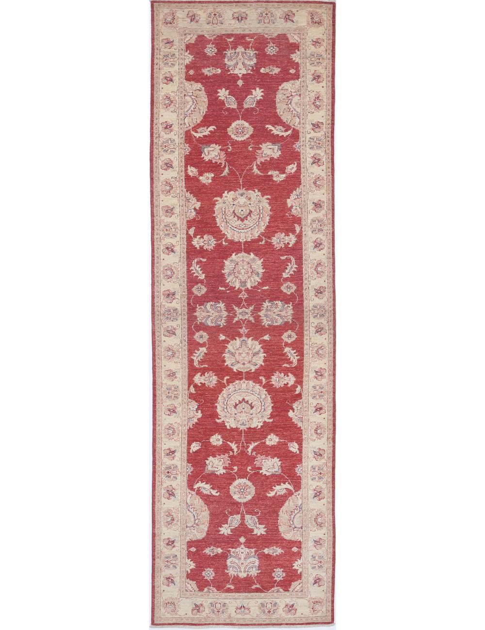 Hand Knotted Ziegler Farhan Wool Rug - 2'9'' x 10'1''