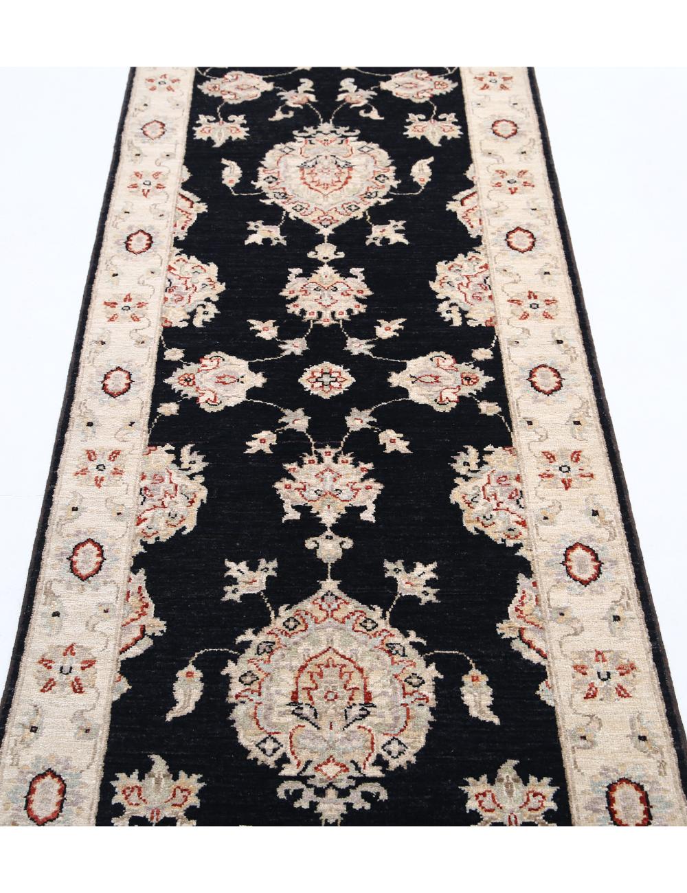 Hand Knotted Ziegler Farhan Wool Rug - 2'7'' x 8'3'' Arteverk Arteverk Rugs