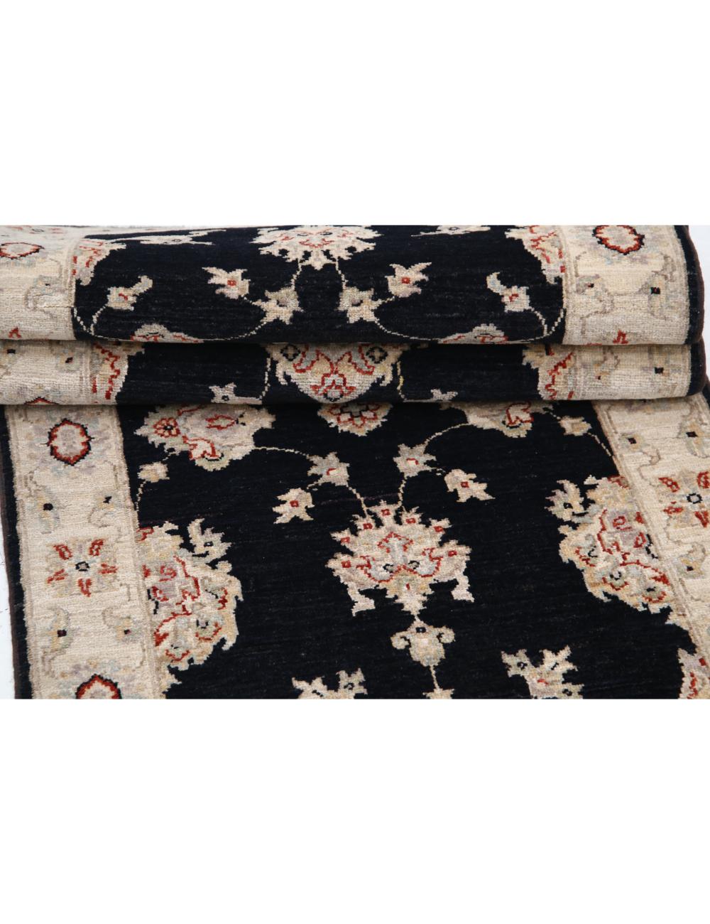Hand Knotted Ziegler Farhan Wool Rug - 2'7'' x 8'3'' Arteverk Arteverk Rugs