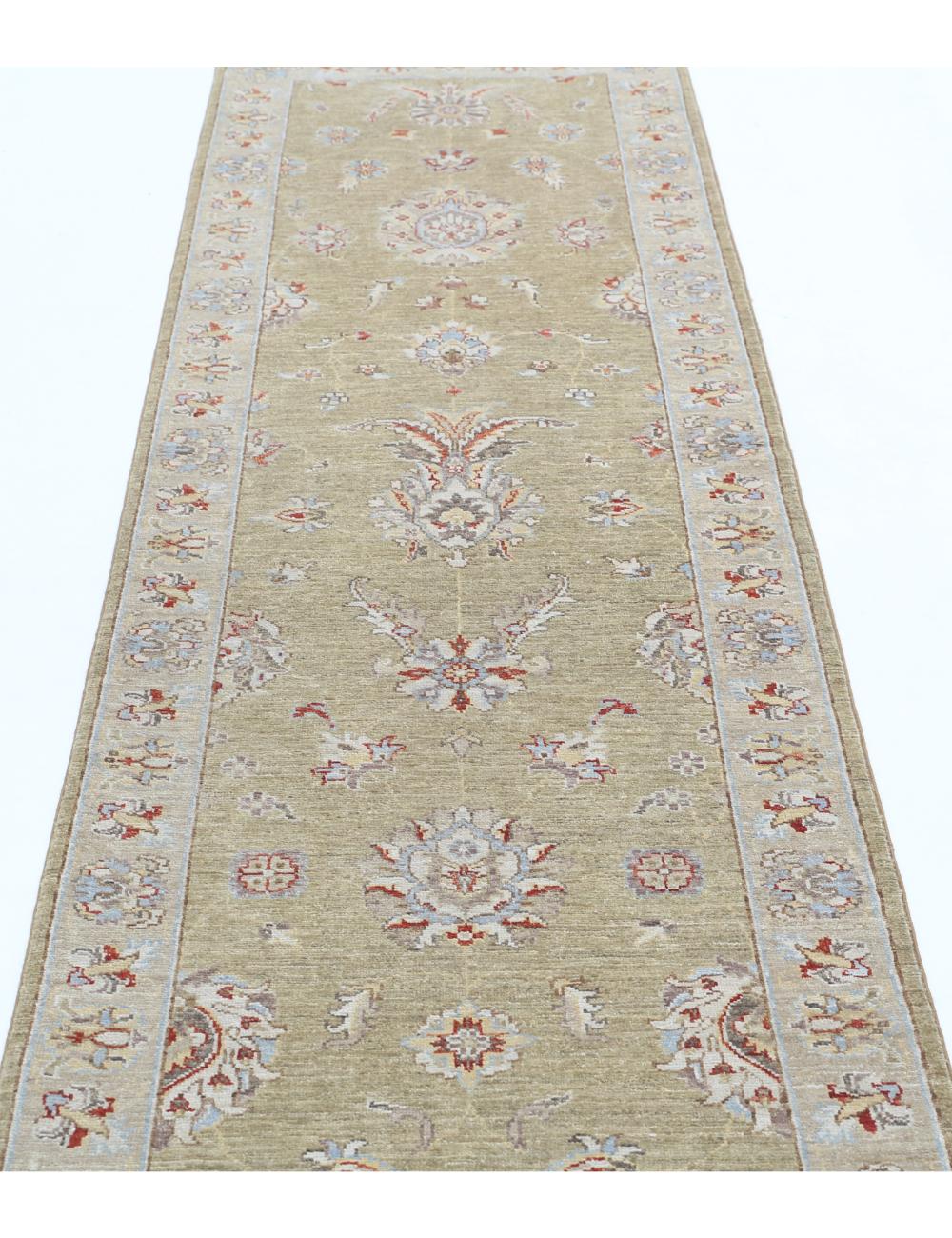 Hand Knotted Ziegler Farhan Wool Rug - 2'6'' x 8'0'' Arteverk Arteverk Rugs