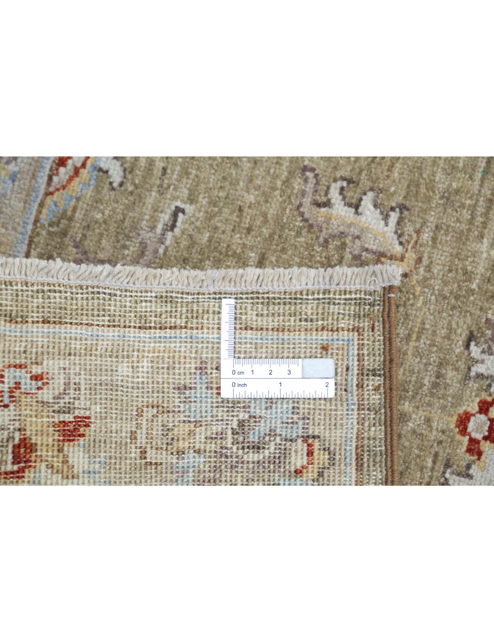 Hand Knotted Ziegler Farhan Wool Rug - 2'6'' x 8'0'' Arteverk Arteverk Rugs