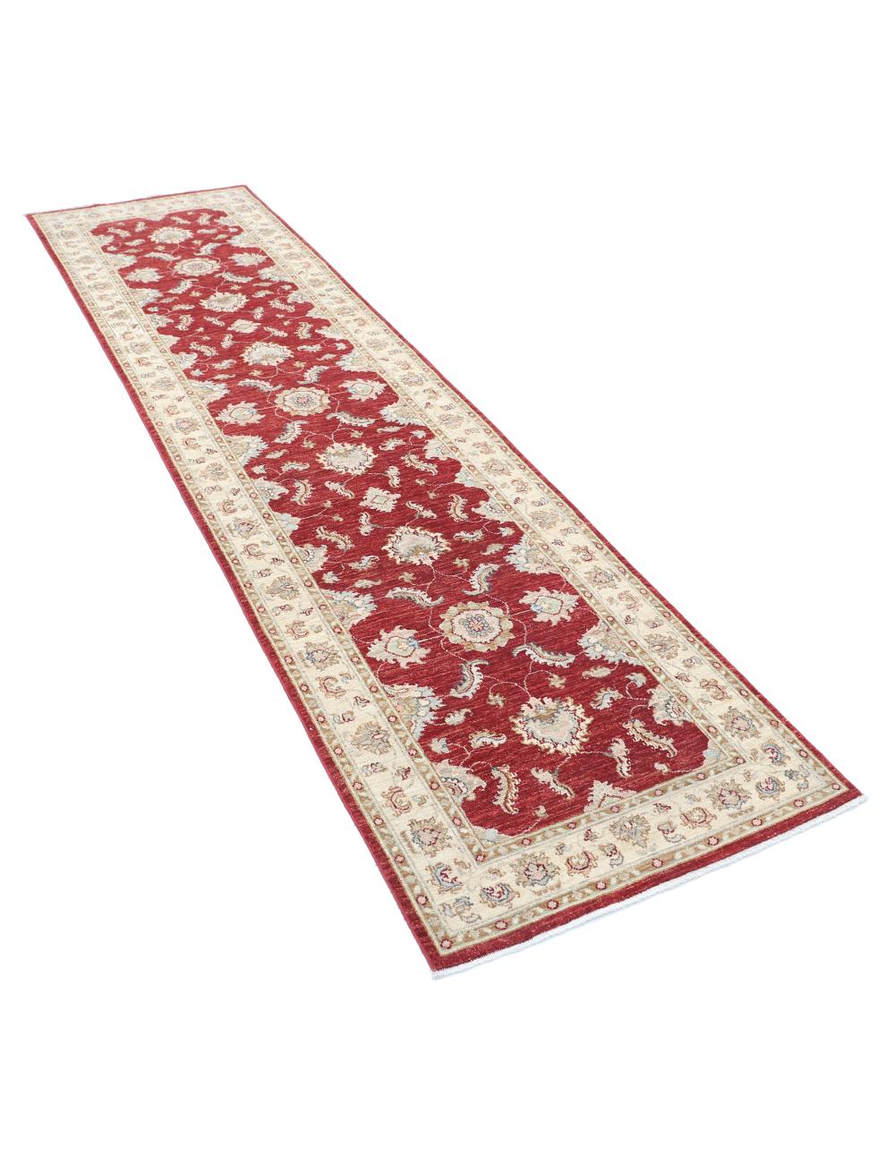 Hand Knotted Ziegler Farhan Wool Rug - 2'7'' x 9'8''