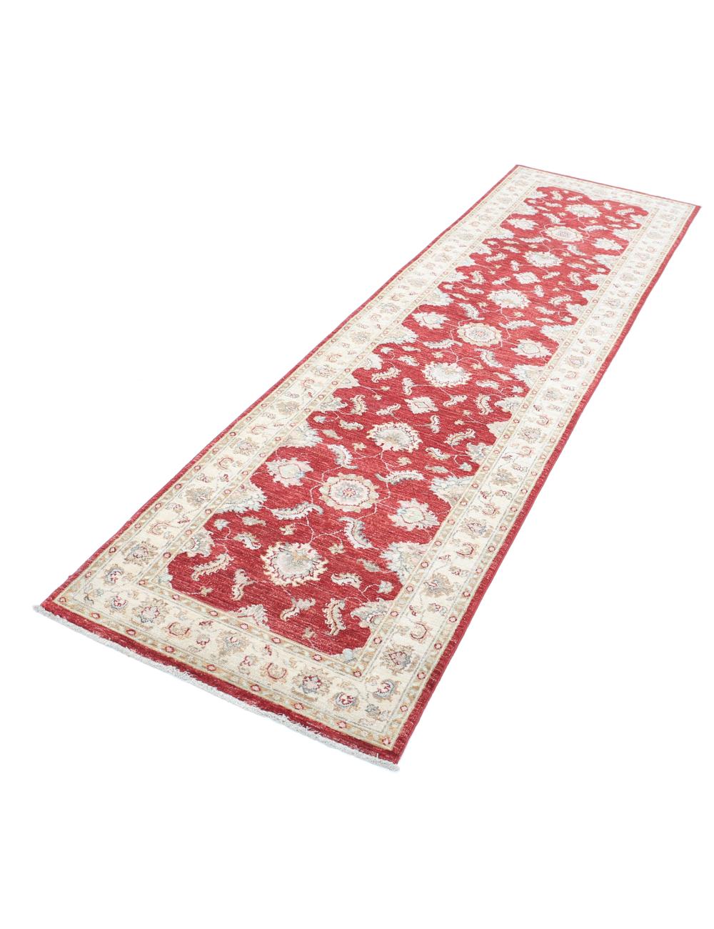 Hand Knotted Ziegler Farhan Wool Rug - 2'7'' x 9'8'' Arteverk Arteverk Rugs