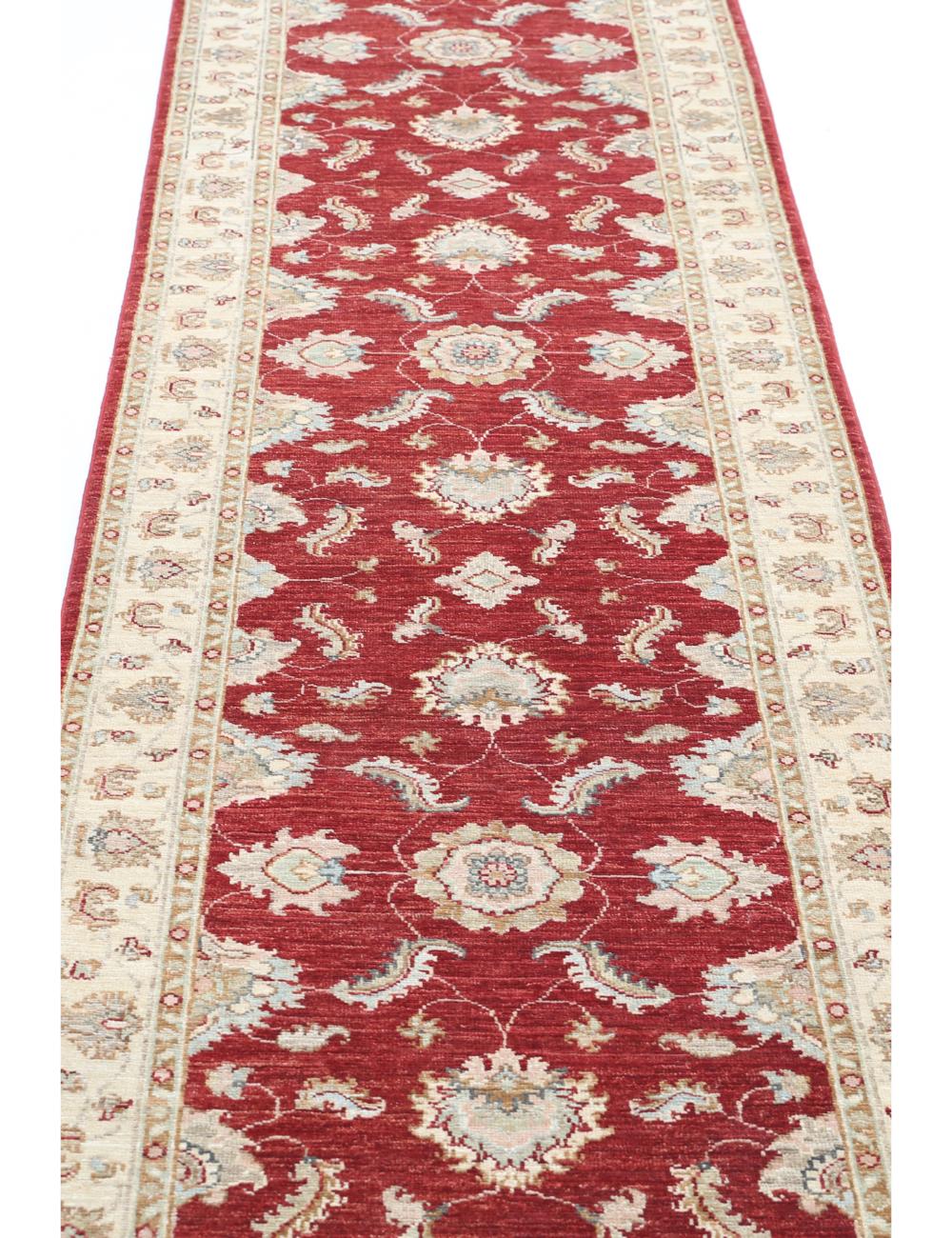 Hand Knotted Ziegler Farhan Wool Rug - 2'7'' x 9'8'' Arteverk Arteverk Rugs